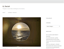 Tablet Screenshot of llsocial.com